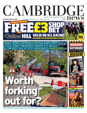 Cover of Cambridge News