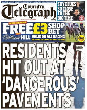 Cover of Coventry Telegraph