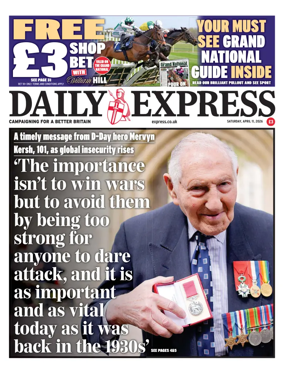 Cover of Daily Express