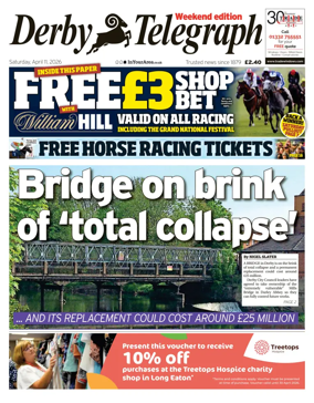 Cover of Derby Telegraph