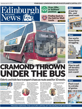 Cover of Edinburgh Evening News