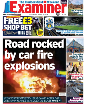 Cover of Huddersfield Daily Examiner