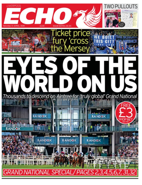 Cover of Liverpool Echo