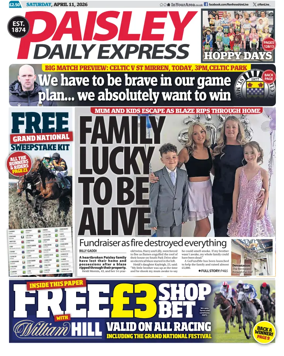 Cover of Paisley Daily Express