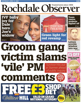 Cover of Rochdale Observer