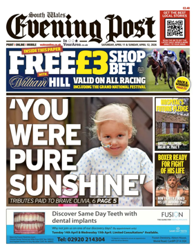 Cover of South Wales Evening Post
