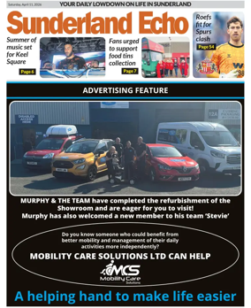 Cover of Sunderland Echo
