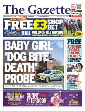 Cover of Teesside Evening Gazette