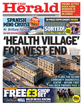 Cover of The Plymouth Herald