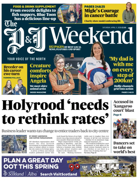 Cover of The Press and Journal (Aberdeen and Aberdeenshire)