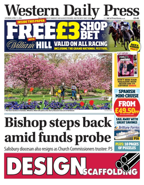 Cover of Western Daily Press (Saturday)