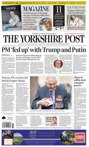 Cover of Yorkshire Post