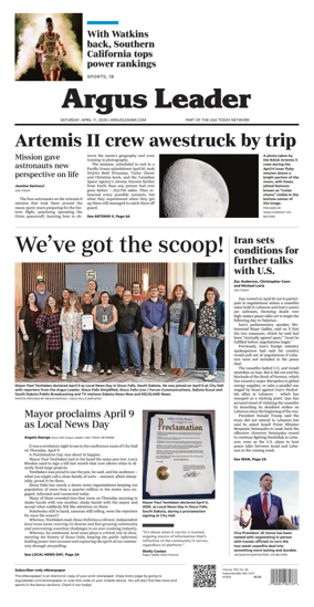 Cover of Argus Leader