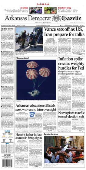 Cover of Arkansas Democrat-Gazette