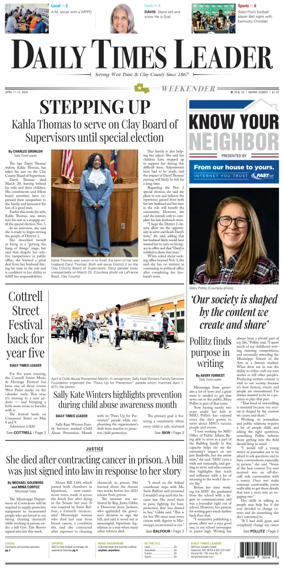 Cover of Daily Times Leader