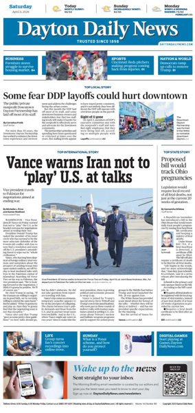 Cover of Dayton Daily News