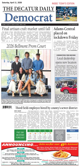 Cover of The Decatur Daily Democrat