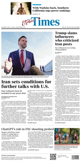 Cover of El Paso Times