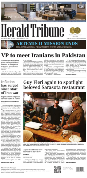 Cover of Herald-Tribune