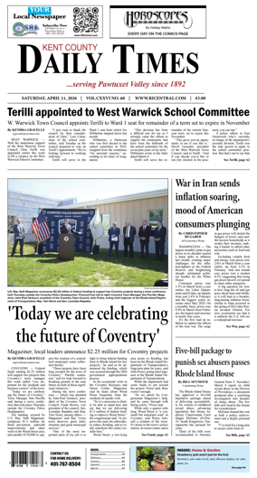 Cover of Kent County Daily Times