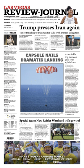 Cover of Las Vegas Review-Journal