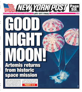 Cover of New York Post