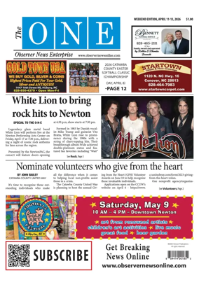 Cover of Observer News Enterprise