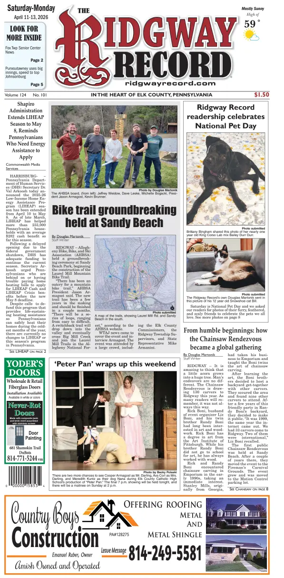 Cover of Ridgway Record