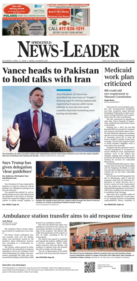 Cover of Springfield News-Leader