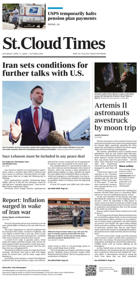 Cover of St. Cloud Times