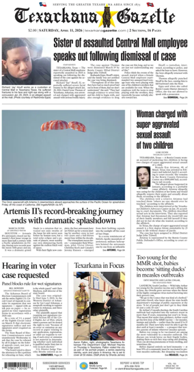 Cover of Texarkana Gazette