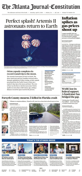 Cover of The Atlanta Journal-Constitution