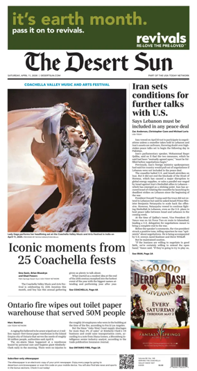 Cover of The Desert Sun