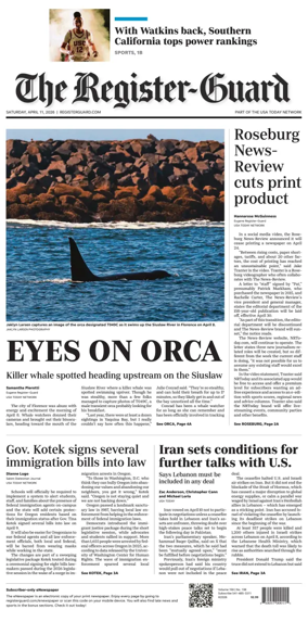 Cover of The Register-Guard