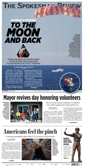 Cover of The Spokesman-Review (Spokane)