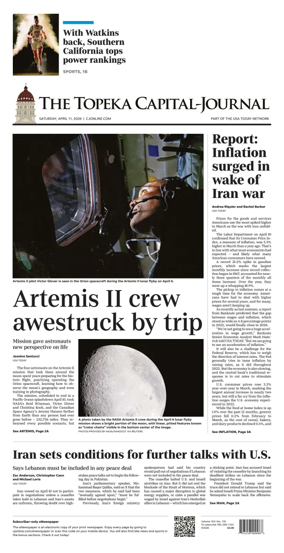 Cover of The Topeka Capital-Journal