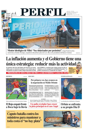 Cover of Perfil (Domingo)