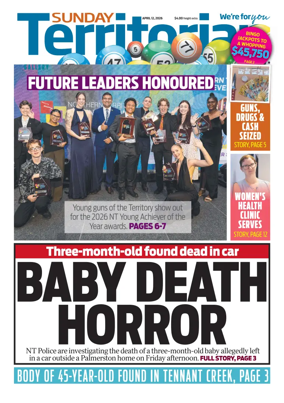 Cover of Sunday Territorian