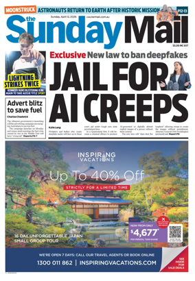 Cover of The Courier-Mail
