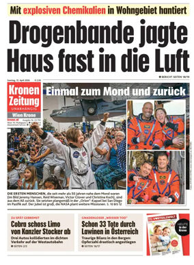 Cover of Kronen Zeitung