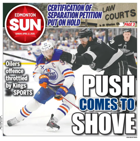 Cover of Edmonton Sun
