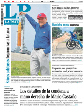 Cover of La Patria (Colombia)