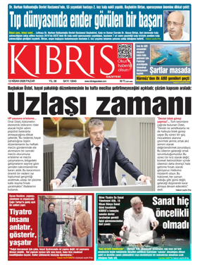 Cover of Kibris Gazetesi