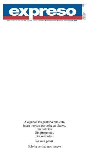 Cover of Diario Expreso