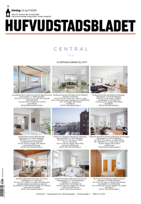 Cover of Hufvudstadsbladet