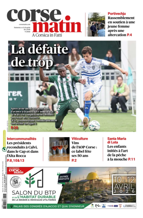 Cover of Corse Matin