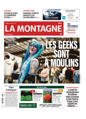 Cover of La Montagne (Vichy)