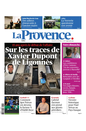 Cover of La Provence Arles