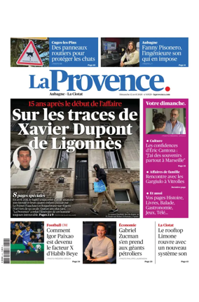 Cover of La Provence Aubagne-La Ciotat