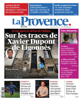 Cover of La Provence Marseille